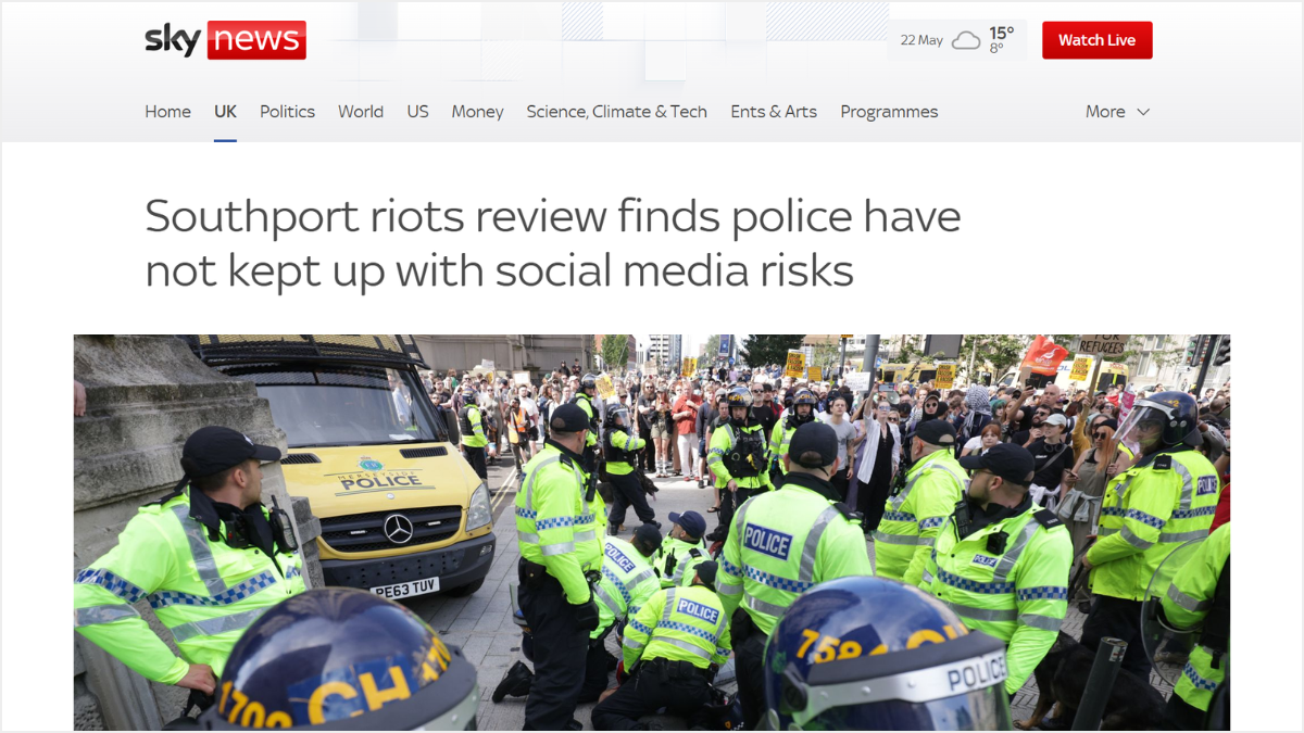 Social listening for public institution