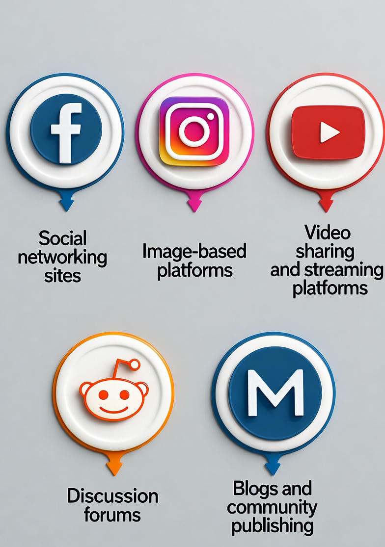 The Five Primary Types of Social Media Platforms