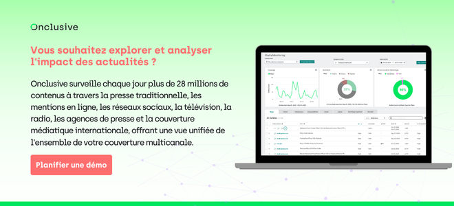 Rétrospective 2025 : Utilisez Onclusive Monitor pour le suivi de la couverture media et Onclusive Social pour les données en temps réel sur les réseaux sociaux 