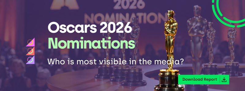 Discover our media and social media impact analysis of the 2026 Oscar nominations