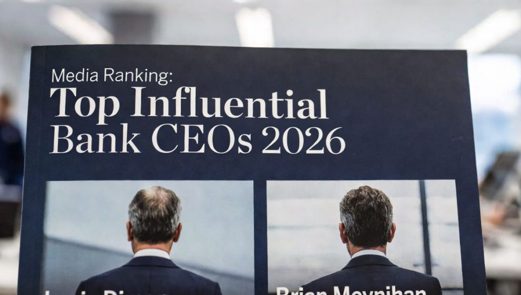 most influential bank CEOs