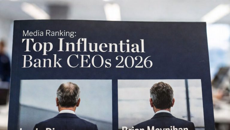 most influential bank CEOs