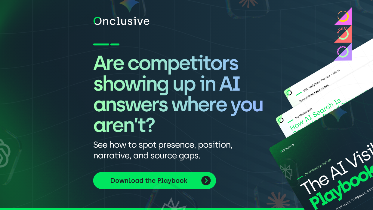 The AI Visibility Playbook - Onclusive